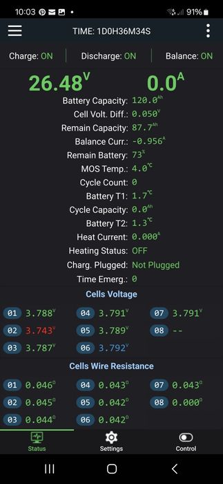 Baterie litiu ion 6kw