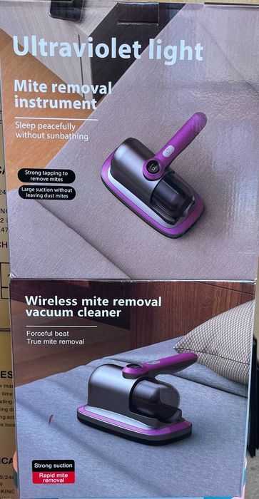 Пылесос для удаления клещей с УФ-лампой