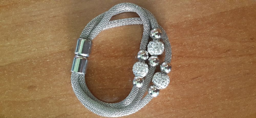 Ceas damă Crystal Blue elegant plus brățară cu pietre