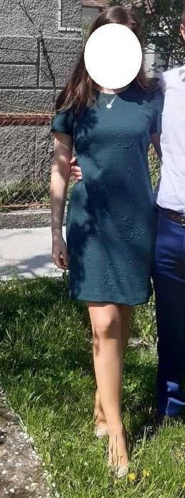 Rochie mânecă scurtă Calvin Klein