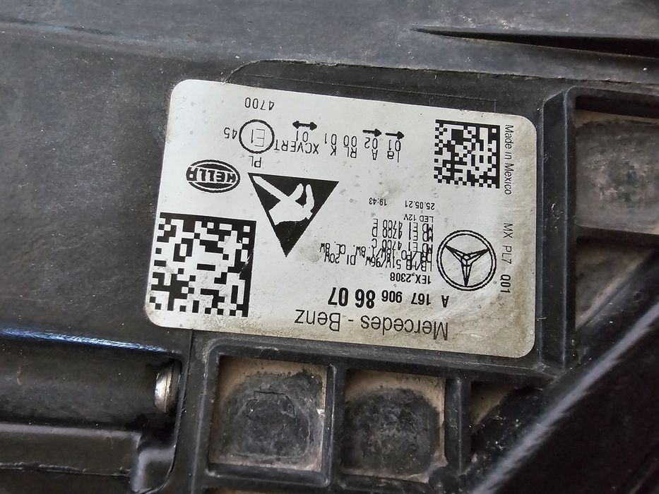 Far dreapta led Mercedes GLE W167 cod A1679068607