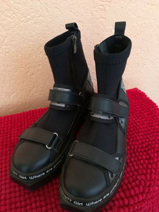 Ghete nr 38 dama piele Ceni