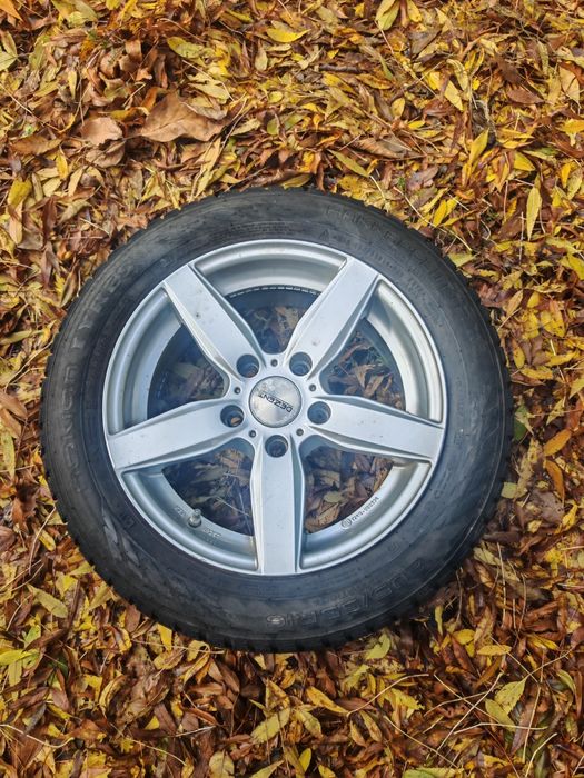 Jante Bmw/Mini 5x120, anvelope iarna, 205/55/16" senzori presiune!