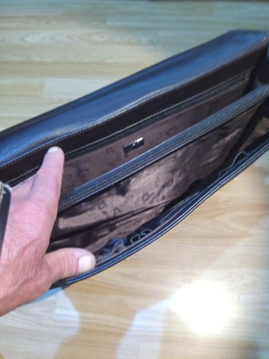 Picard geantă piele pentru laptop și acte