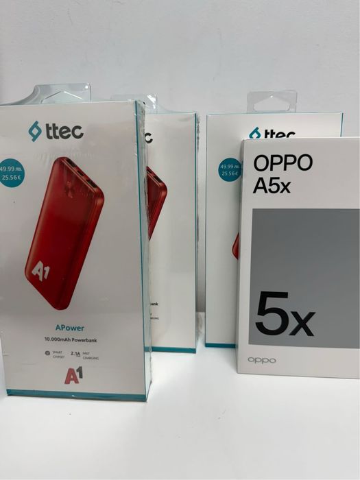 OPPO A5x подарък външна батерия