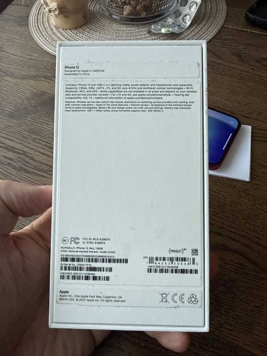 iPhone 13 Pro 128 Gb red