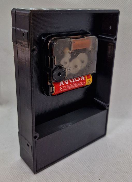 Vand ceas birou HDD printat 3D