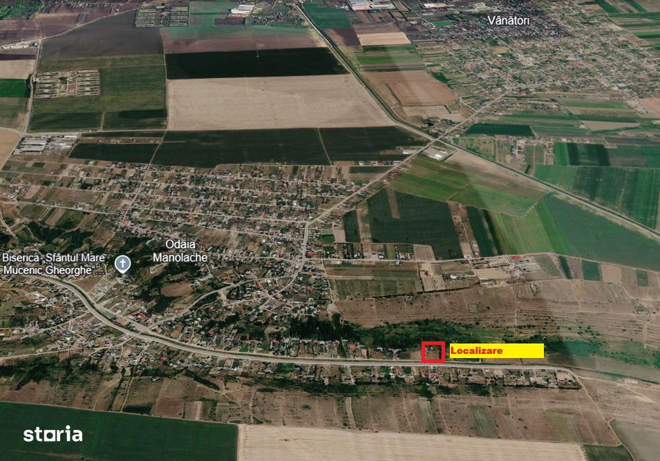 Teren Odaia Manolache, suprafata 3515 mp