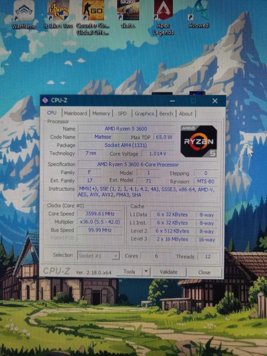 PC Gaming RX 6600 XT 8GB / 16GB RAM / SSD NVMe /Fortnite,Warzone,GTA V