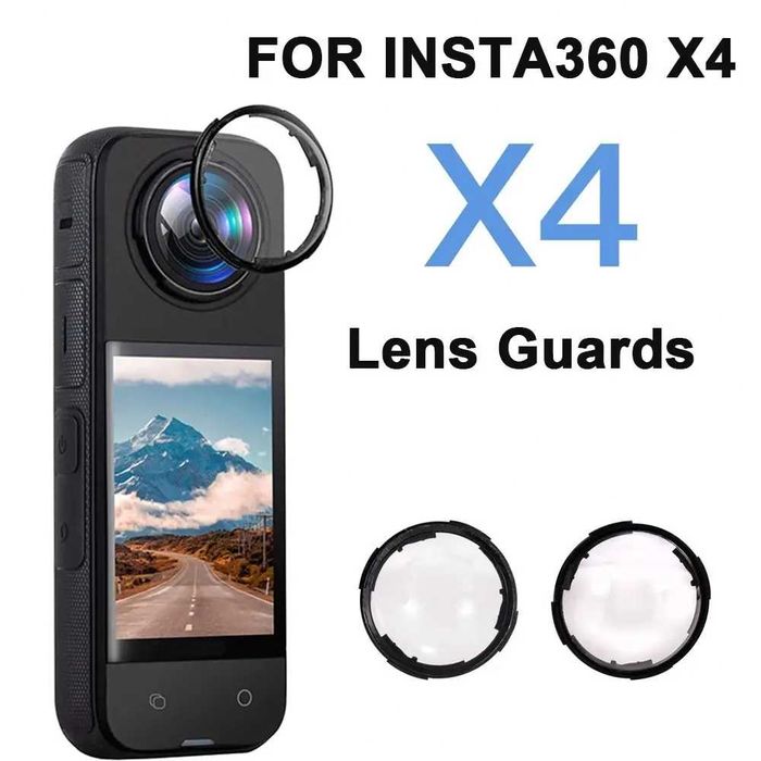 Protectie obiective lentile sticky lens pt camera actiune Insta360 X4