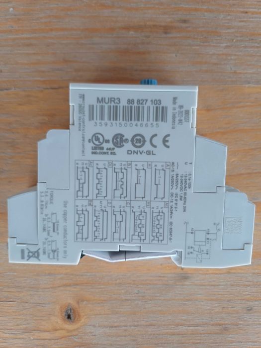 Vand Releu temporizare Crouzet MUR3 88 827 103, 12–240V AC/DC, multifuncțional