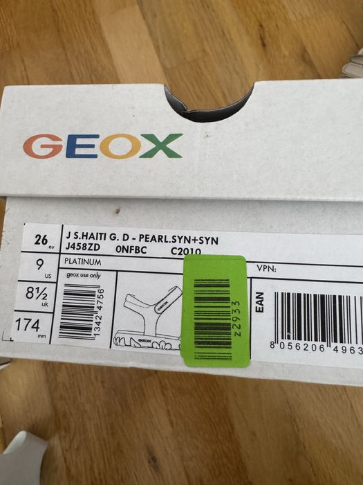 Geox сандали за момиче 26 р-р