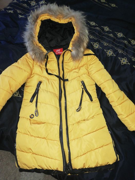Куртка зимняя с натуральной опушкой