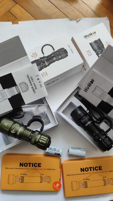 Wurkkos TD07 cu SFT25 set cu 18350