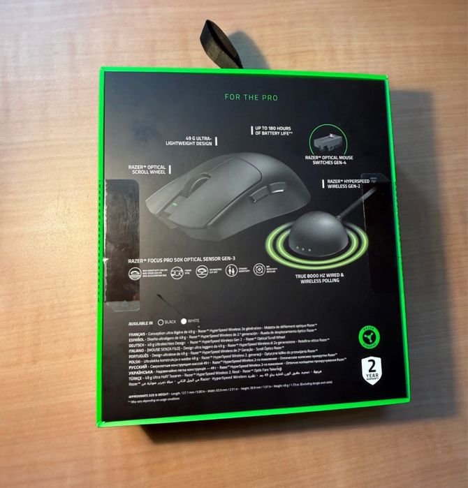 Mouse Razer Viper V4 Pro - Garantie