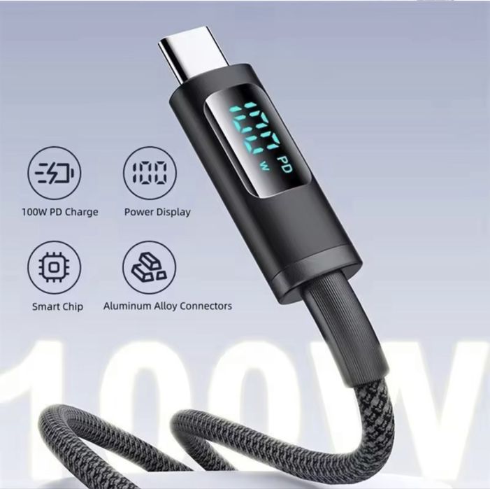 Cablu fast charging 2m - Iphone Samsung Xiaomi laptop Dell Macbook Asus windows
