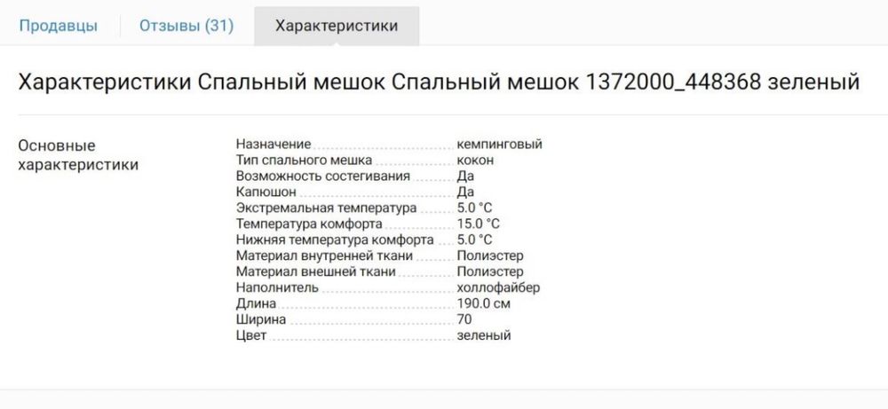 Спальный мешок оптом и в розницу