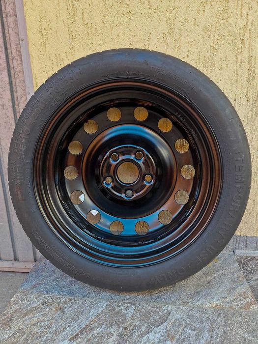 Roata rezerva slim 125/70 R16 NOUA 5x112 Audi VW Skoda Seat