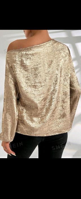 Sandale+bluza+pantaloni-aurii