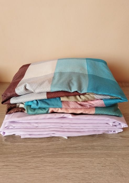 Чаршафи - плик за завивка и долен чаршаф