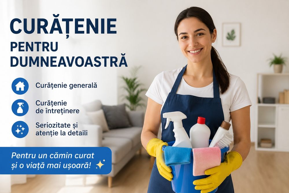 Curățenie la domiciliu – Seriozitate și calitate