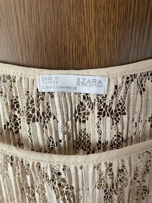Top Zara din dantela