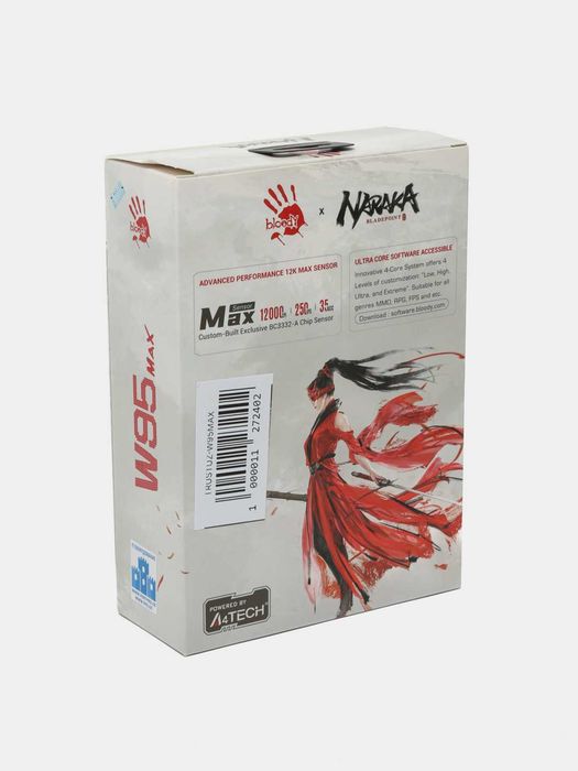 Проводная игровая мышь Bloody W95MAX NARAKA EDITION/RGB Gaming +/