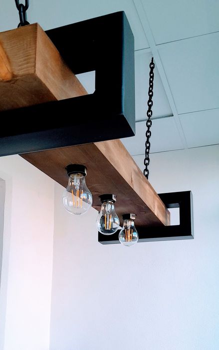 Полилей     от метал и дърво