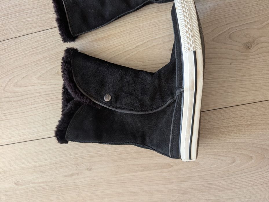 ЧИСТО НОВИ Зимни боти Converse, номер 35 - рядък модел