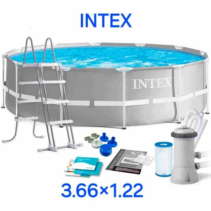 Каркасный бассейн | INTEX | basseyn | bassen | basen | басейн | IN-2
