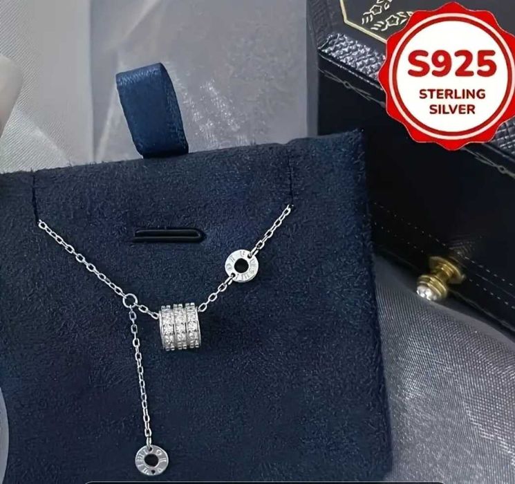 Сребърно колие925