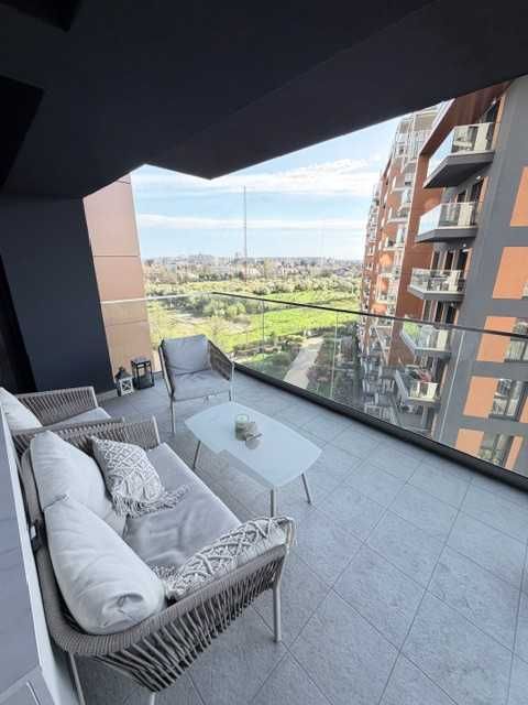 Proprietar - închiriez apartament modern cu 3 camere, loc de parcare subteran, gradina interioara, Romexpo / Expozitiei /