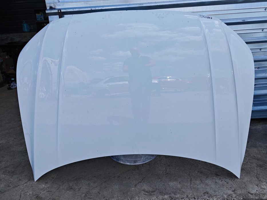 Преден Капак VW Tiguan 2020 Запазен от R-line Кола Бял