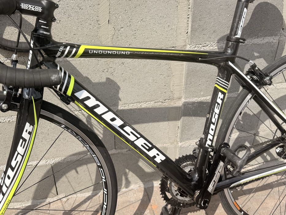 Bicicleta(cursiera)carbon Moser!