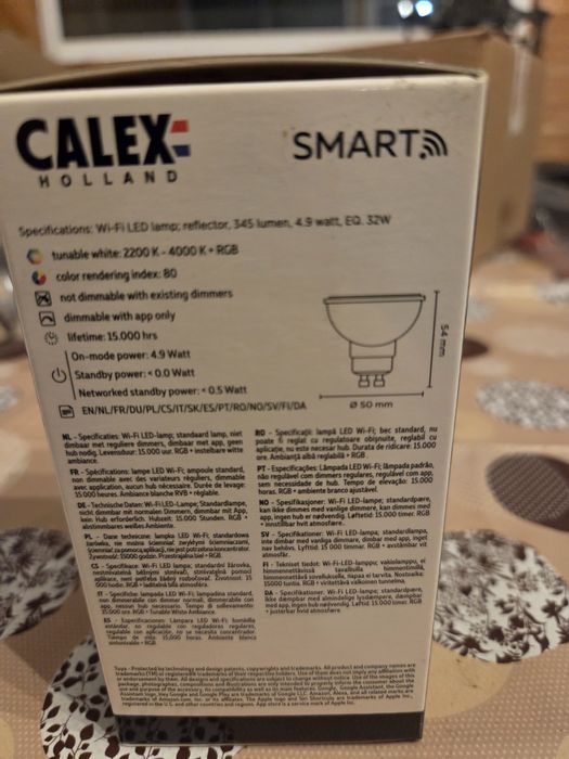 Bec Smart LED reflector Calex nou