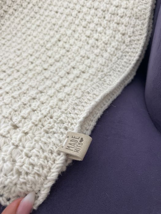 Детски ръчно плетени пелени