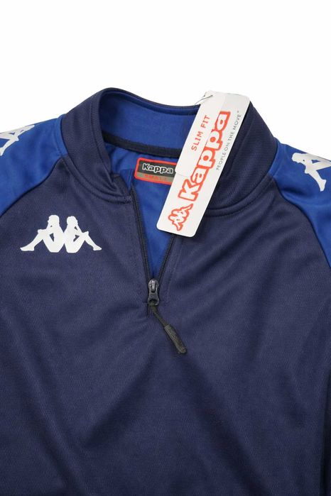 Оригинална Kappa мъжка спортна горница – нова, Slim Fit, размер S (46)