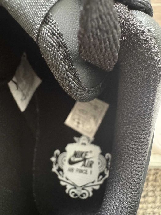 Nike Air Force 1 07' Triple Black (от/до 36-47 номер)