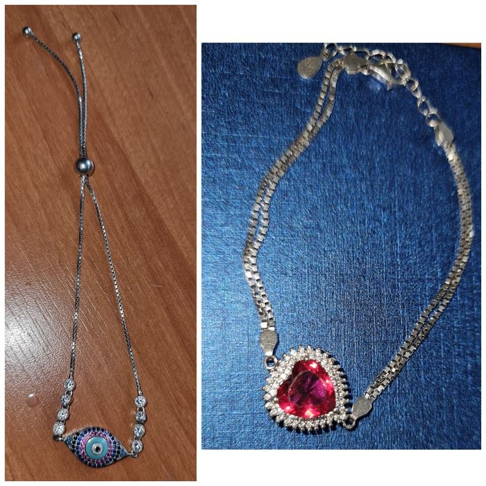 Серебро 925 браслеты,серьги подвески