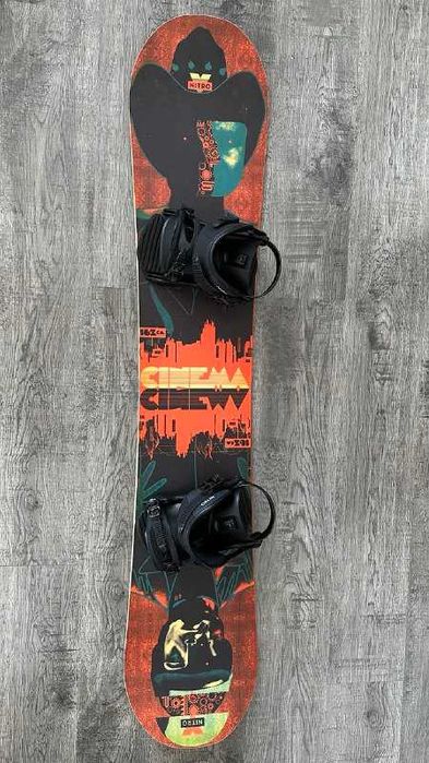 Placa Nitro Cinema 2017 162cm Legaturi Nitro Rambler L Husa Burton