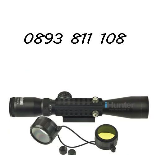 за пушки Оптически прицел/мерник "Bushnell" 3-9x40 с двуцветна подсве