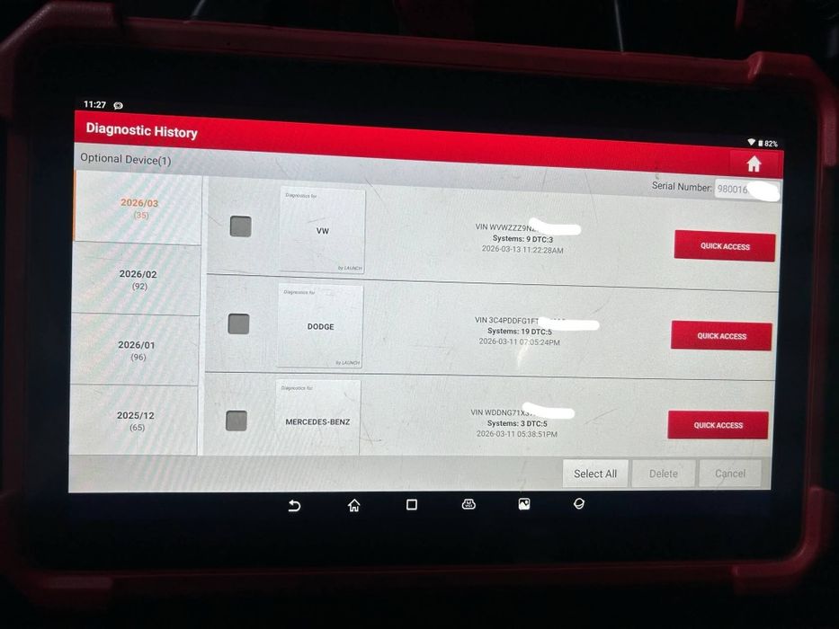 Продавам Диагностика  Launch TAB III пълен пакет