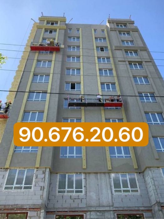 Базалет Утепление фасад ишини киламиз тез ва сифатли