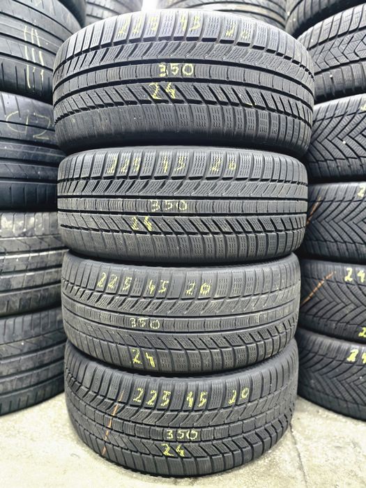 4x 255/45/20 M+S CONTINENTAL 2024 Stare excelentă