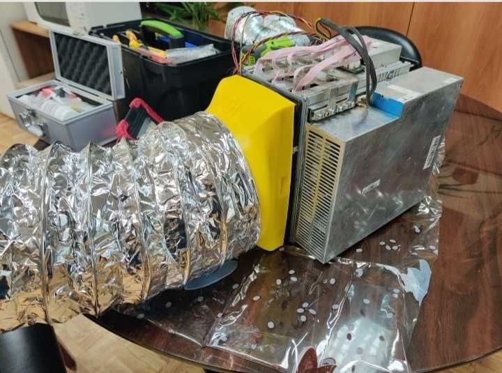 Кастом переходники/воздуховоды/кожухи для майнеров