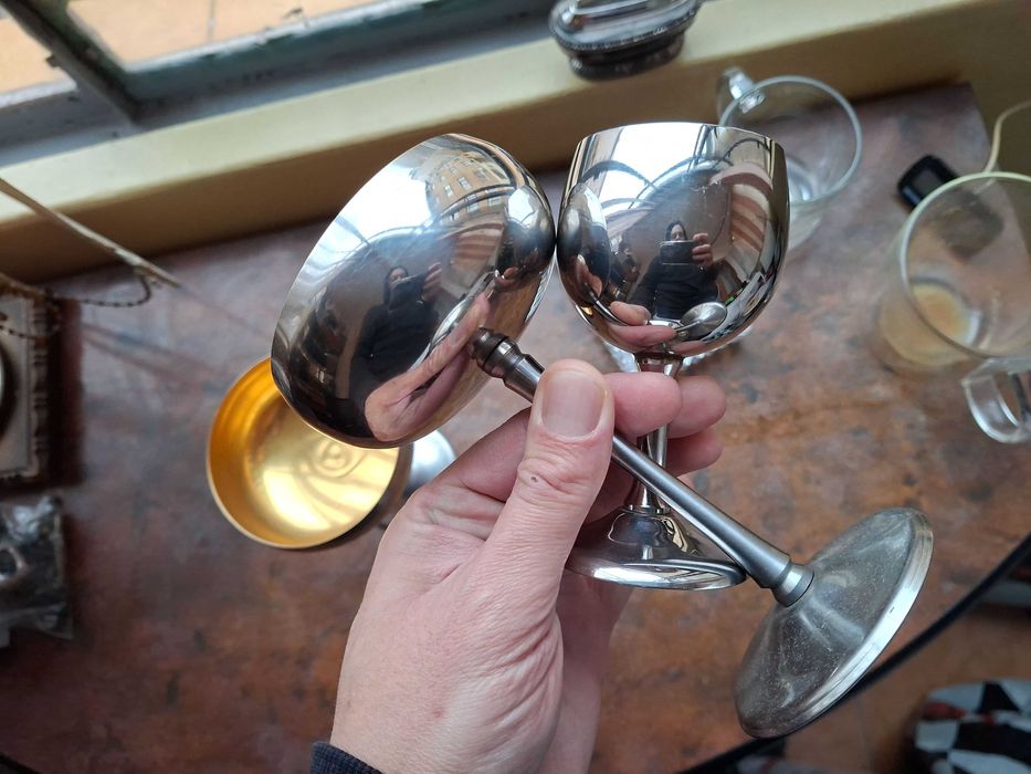 Set pahare inox  stainlessteel