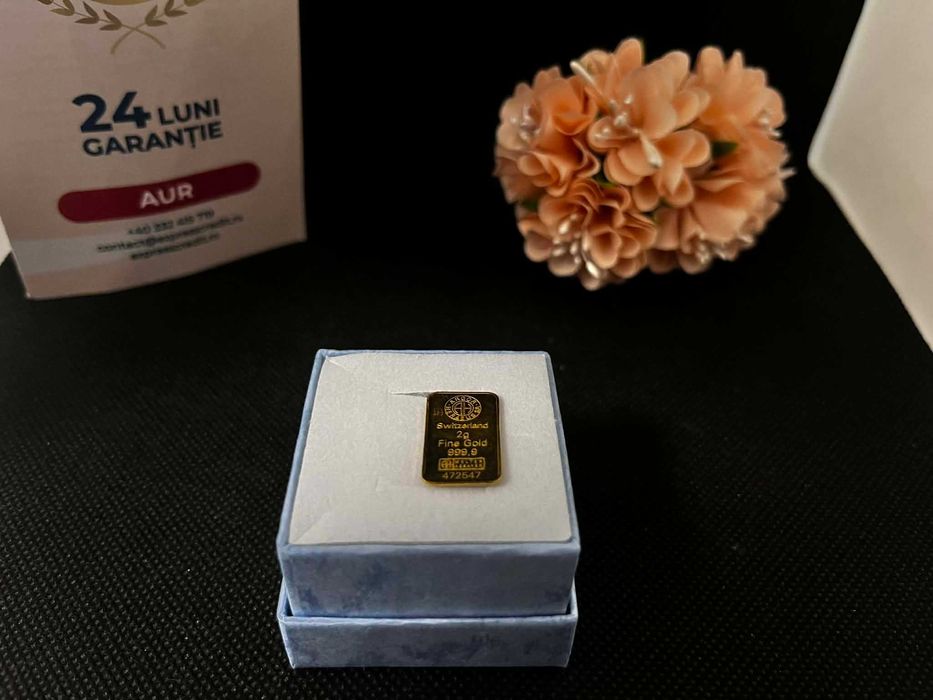 Lingou Aur 24k, 2.00g (AG16 Moldova b32414)-Garantie 2 ani!