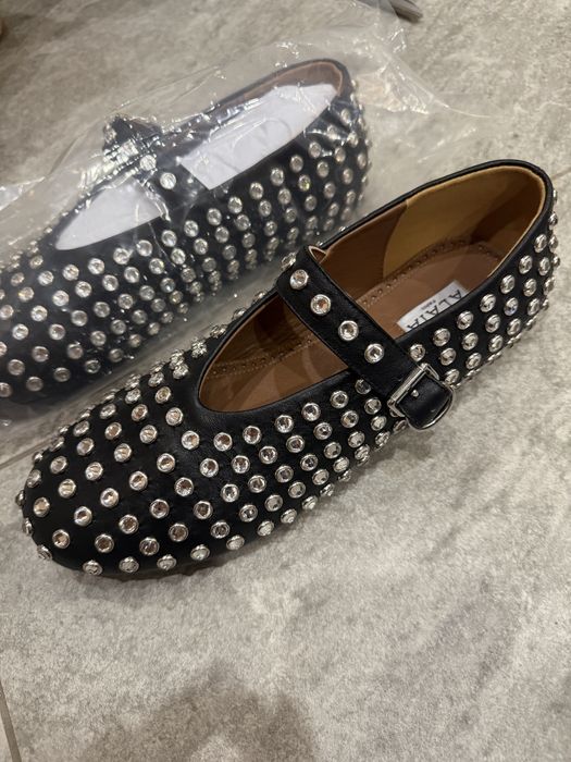 Alaia балеринки с камъни чисто нови 40 и 38