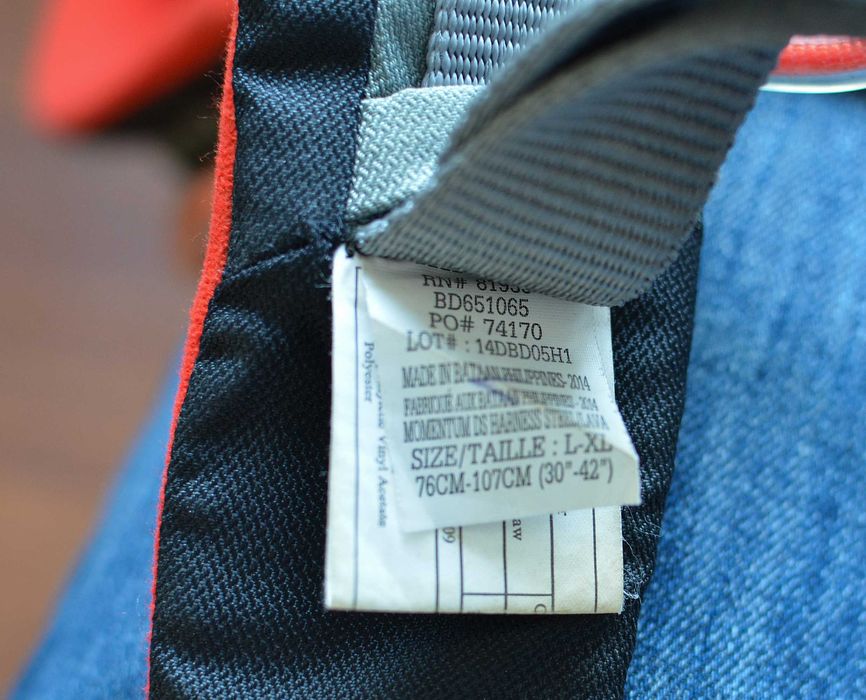 ham escalada black diamond L-XL