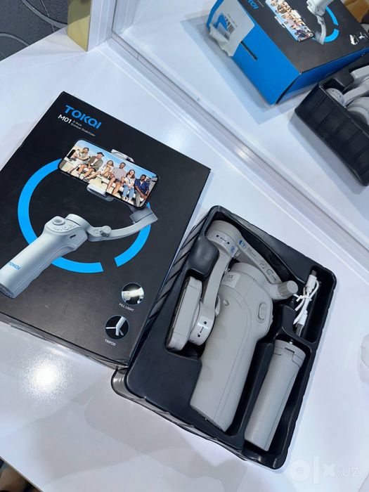 Stabilizator. TOKQI M01 3-Axis Gimbal Stabilizator (yangi holatda)